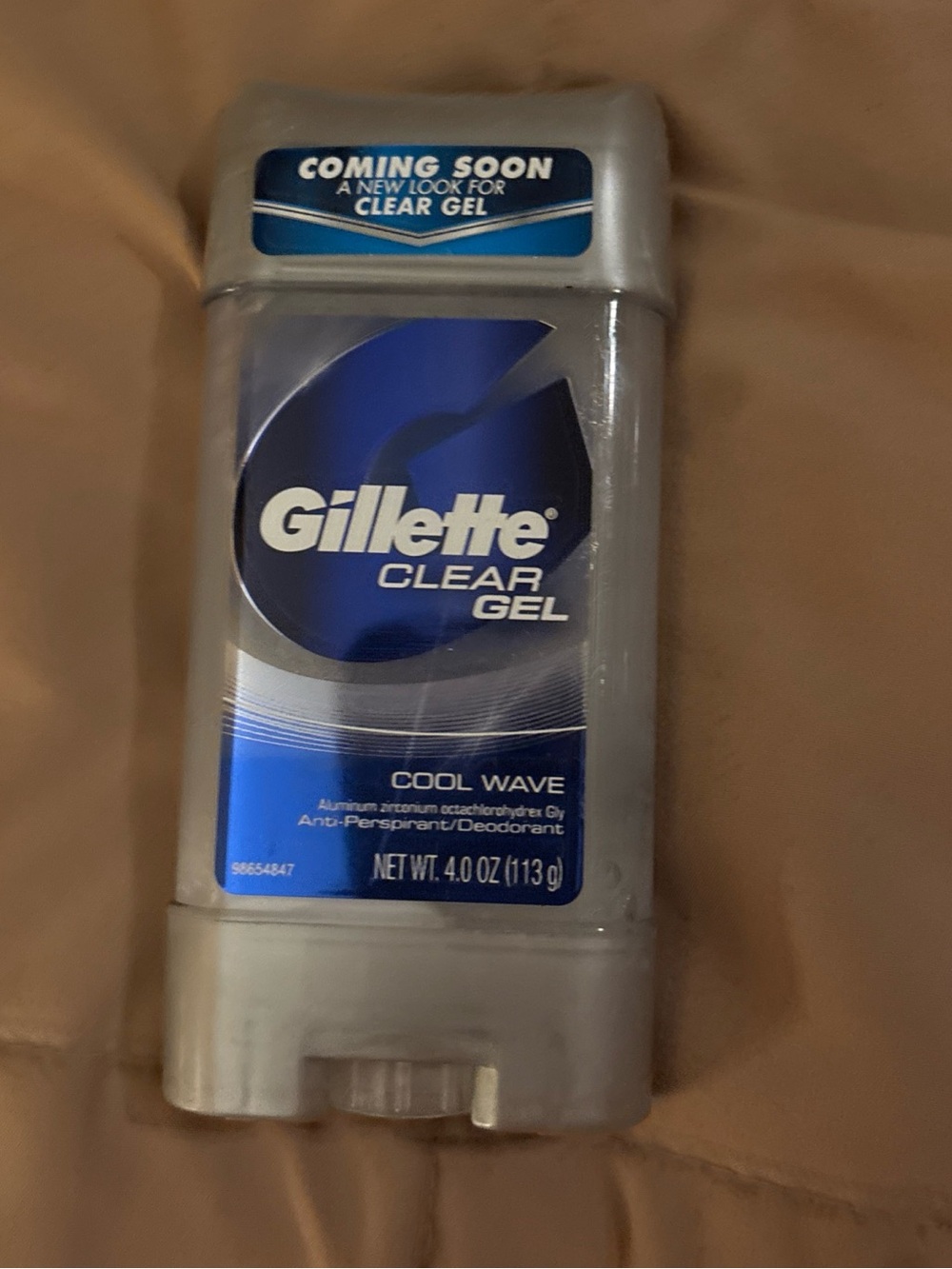 Gillette clear gel cool wave antiperspirant/deodorant 4oz-NOS